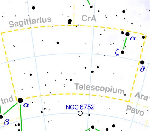 Image:Telescopium constellation map.png