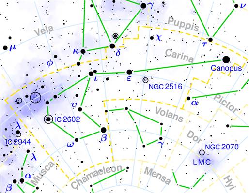 Image:Carina constellation map.png