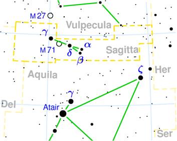 Image:Sagitta constellation map.png